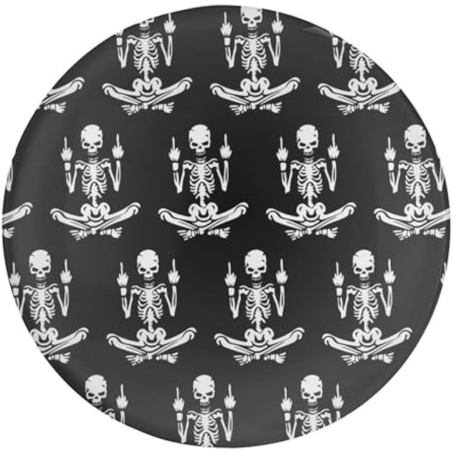 Pop Socket Grip - Meditation Skeleton Middle Finger PopSocket Grip