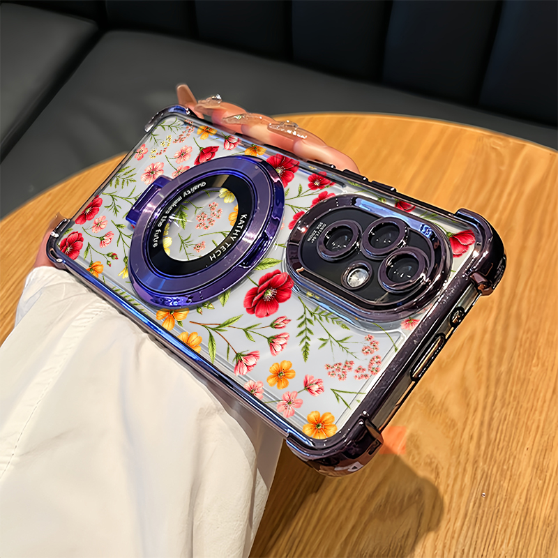 Vivo V40 - Flower Pattern Phone Case For Vivo