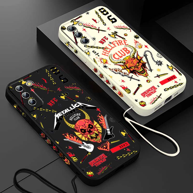 Lanyard Phone Strap - Stranger Things Red Hell Demon For