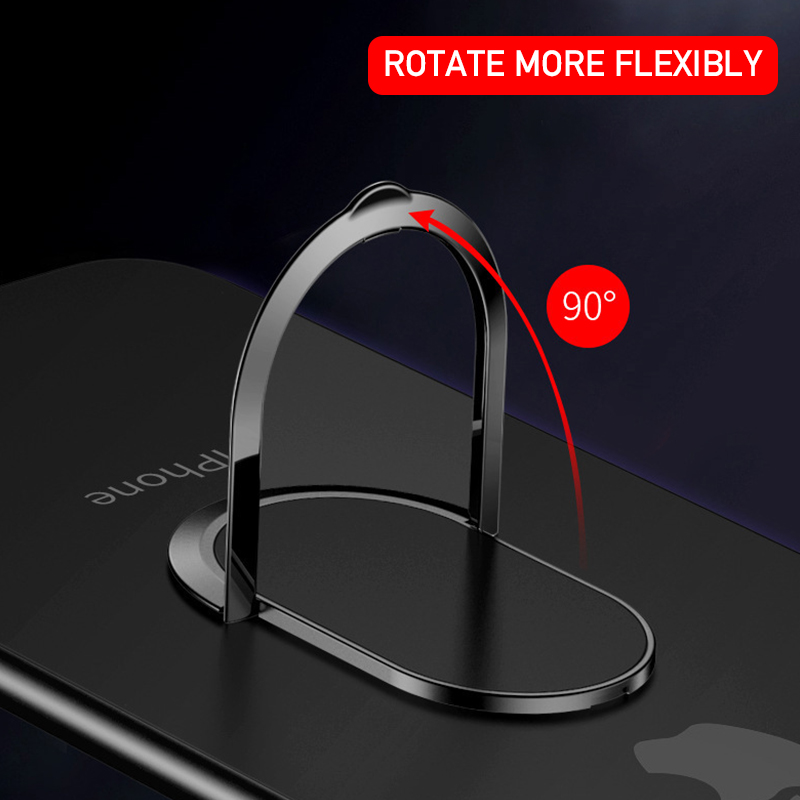 Desk Phone Stand - Universal Finger Ring Holder Magnetic Phone