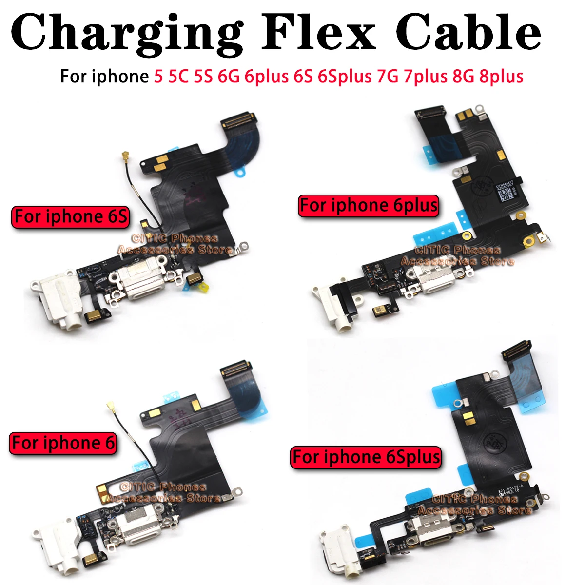 Usb C Hub - 5pcs For iPhone 6 6S 7