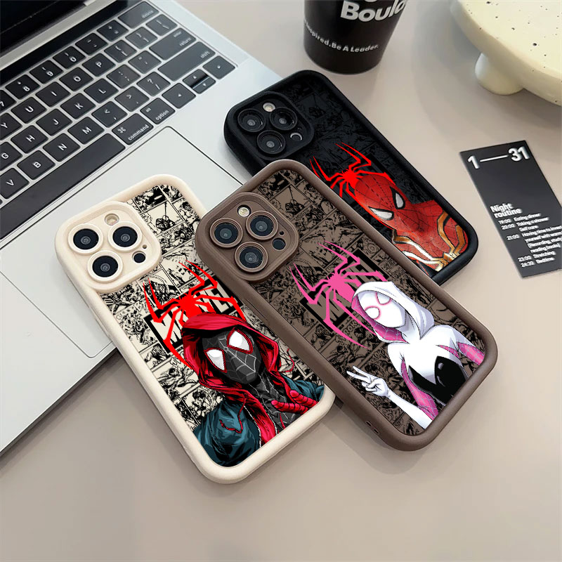 Spiderman Miles Morales Gwen M - огляд і ціна Phone Accessories Iphone