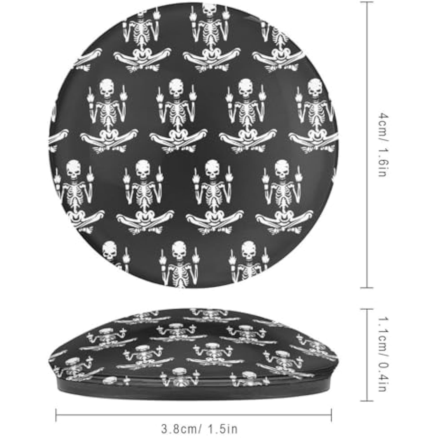 Meditation Skeleton Middle Fin - огляд і ціна Pop Socket Grip