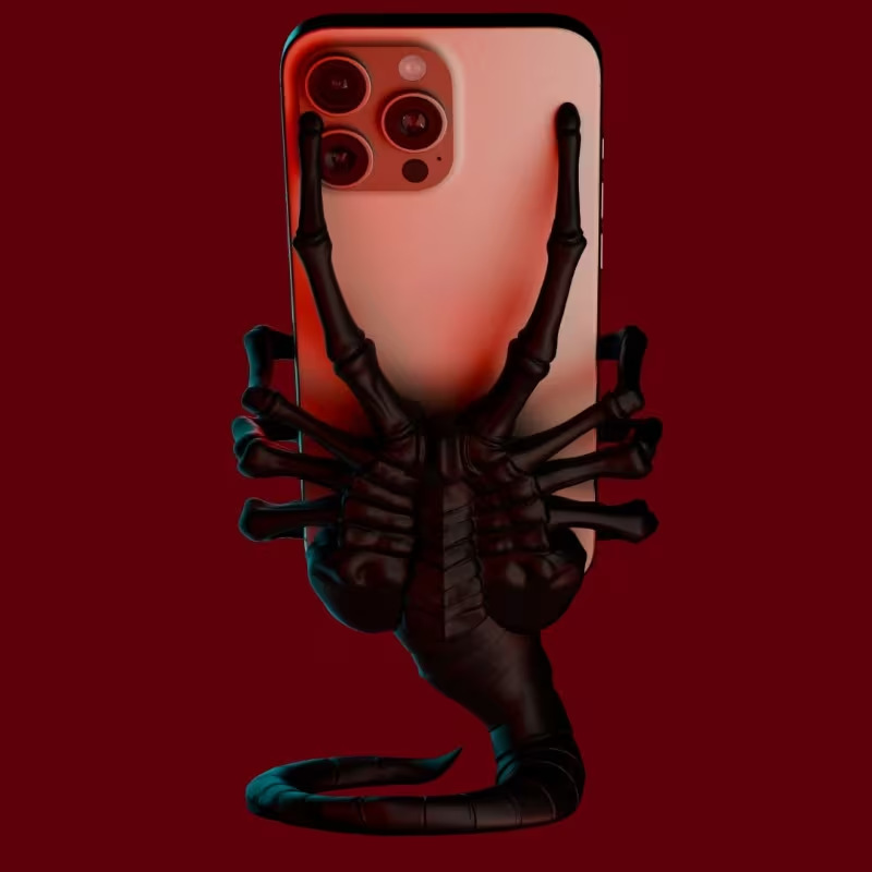 Creative Alien Facehugger Phon - огляд і ціна Phone Accessories Toys