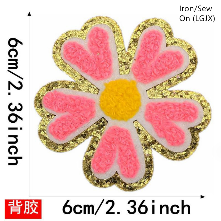10 Pcs Flower Luggage Heart To - огляд і ціна Phone Accessories Pictures