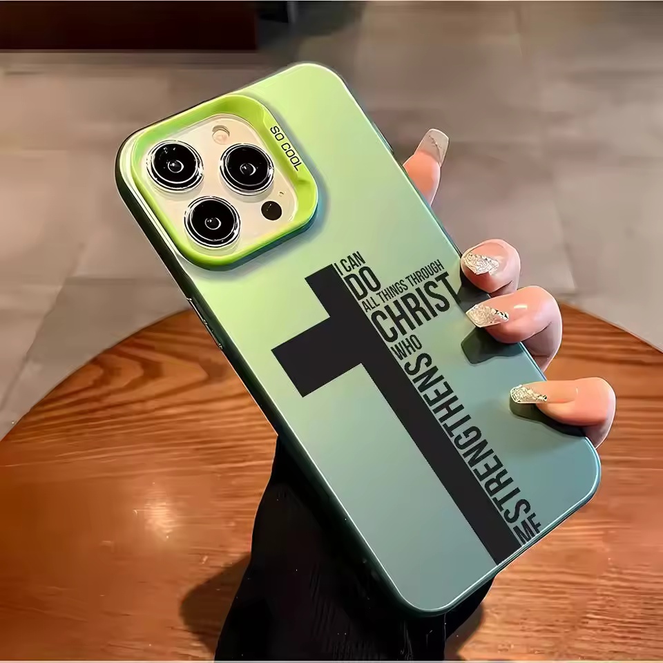 Anti Fingerprint Cross Bible P - огляд і ціна Phone Accessories Iphone