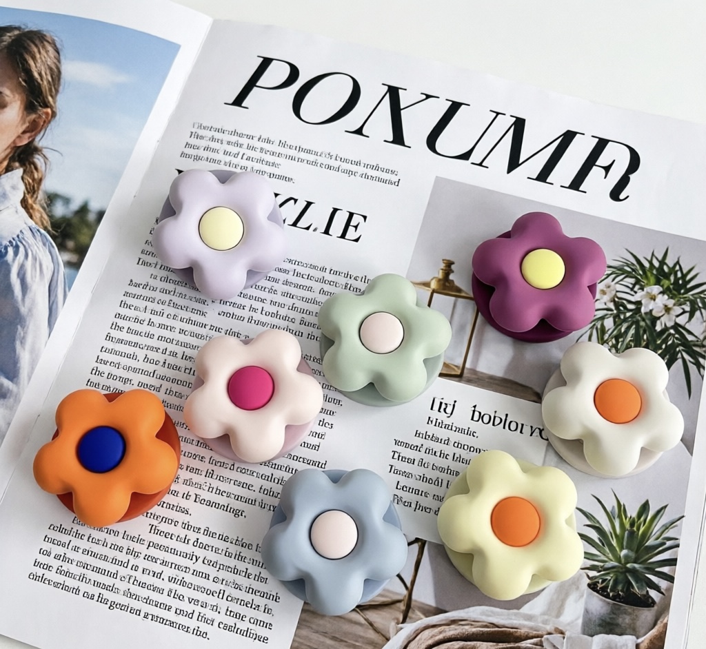 Cute Matte Flower Silicone Pho - огляд і ціна Pop Socket Grip