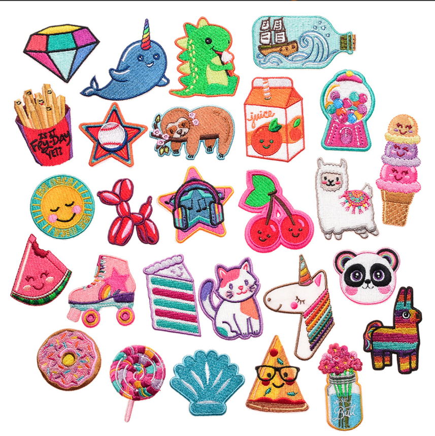 10 Pcs Food Animals Embroidery - огляд і ціна Phone Accessories Pictures