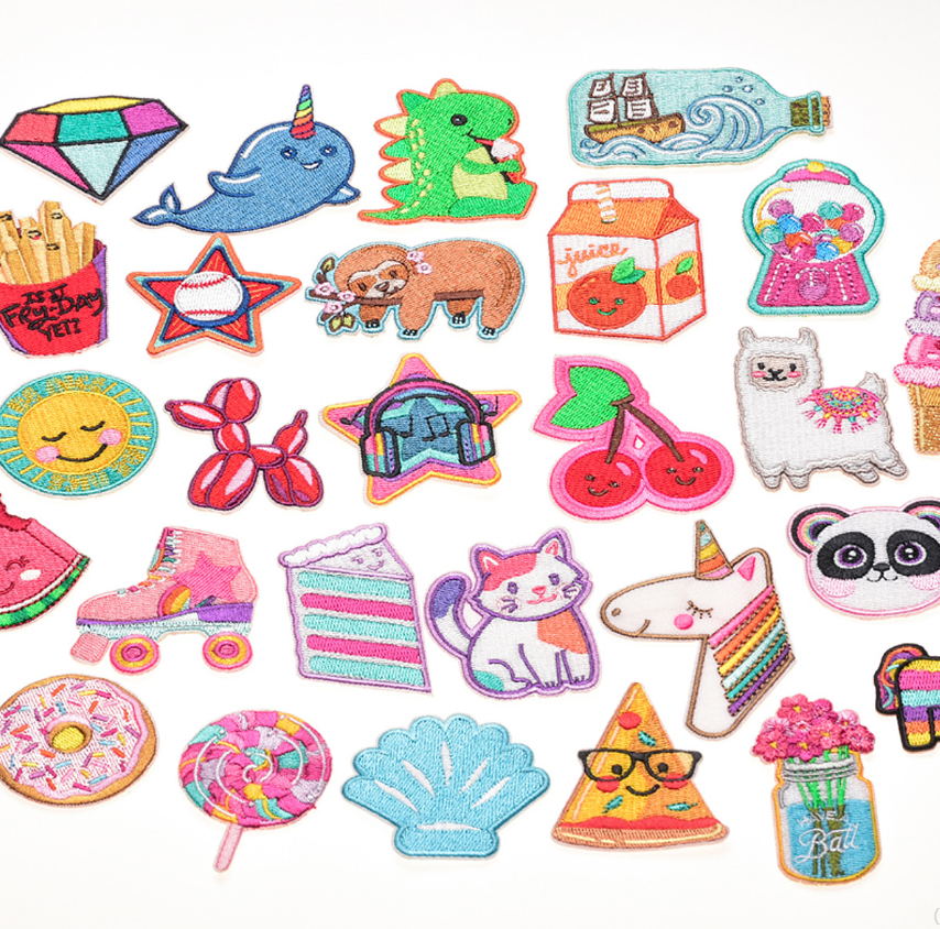 10 Pcs Food Animals Embroidery - огляд і ціна Phone Accessories Pictures