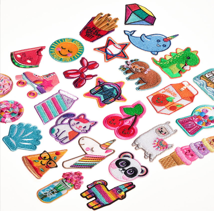 10 Pcs Food Animals Embroidery - огляд і ціна Phone Accessories Pictures