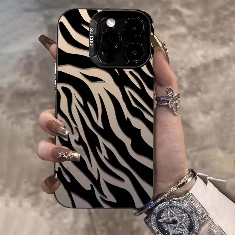 Zebra Pattern Black Advanced I - огляд і ціна Phone Accessories Iphone