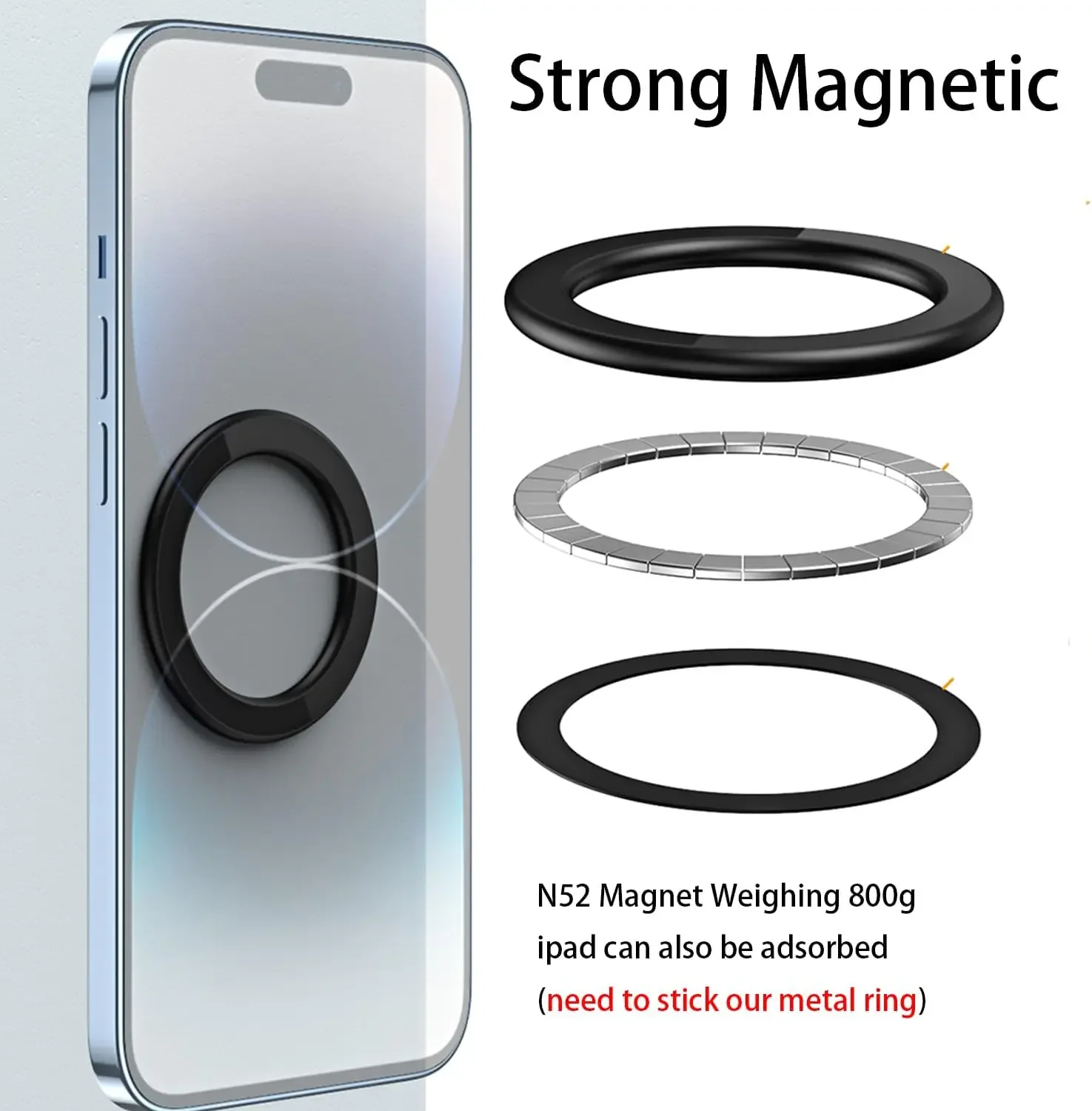 For MagSafe Magnetic Ring Hold - огляд і ціна Quirky Phone Accessories