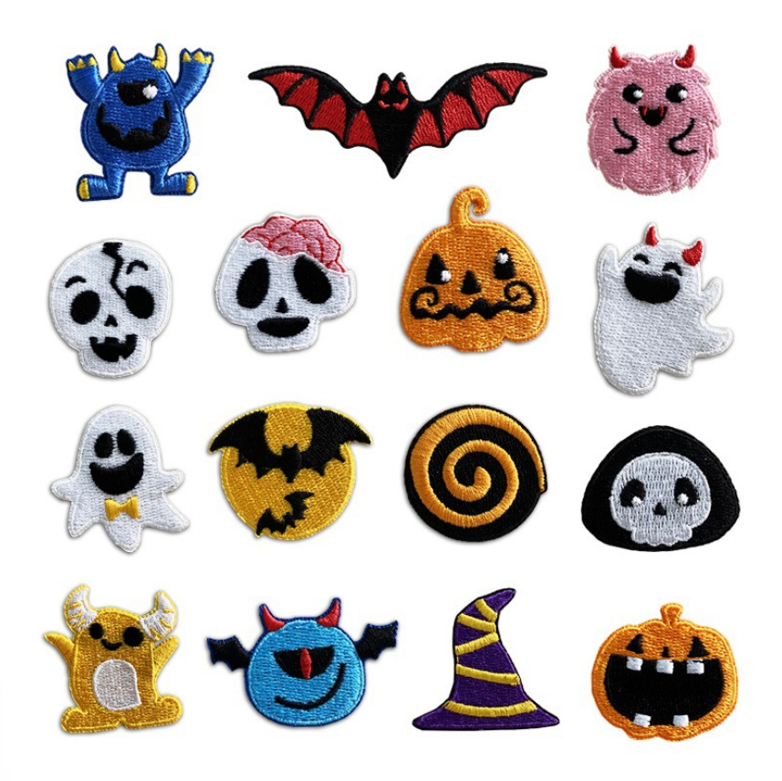 10 Pcs Stick On Iron On Hallow - огляд і ціна Phone Accessories Pictures