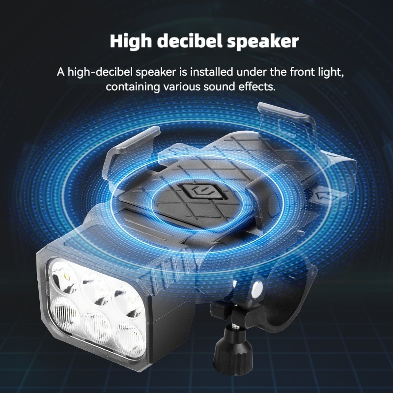 Bicycle Front Light with Horn  - огляд і ціна Phone Zone Accessories & Repair