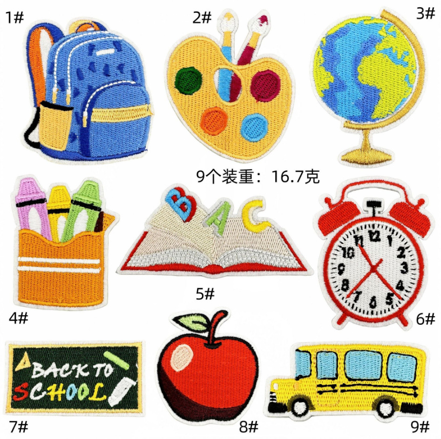 Back To School Bus Iron On Sew - огляд і ціна Phone Accessories Pictures