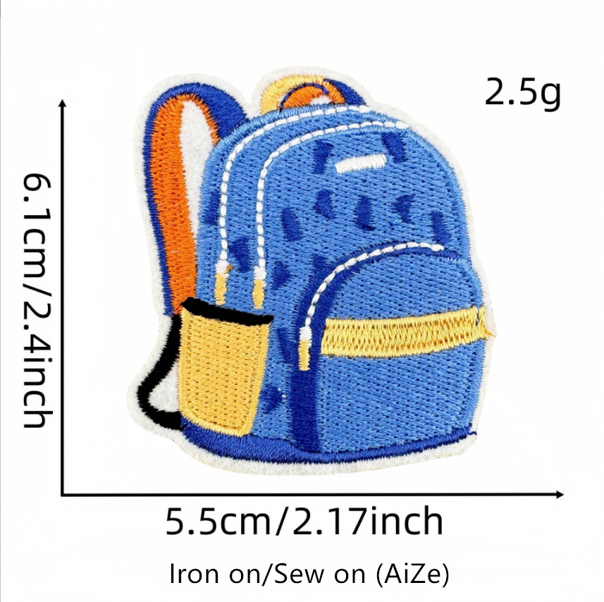 Back To School Bus Iron On Sew - огляд і ціна Phone Accessories Pictures