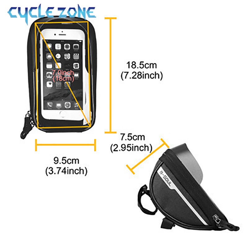 Mountain Bicycle Bag Touch Scr - огляд і ціна Phone Zone Accessories & Repair
