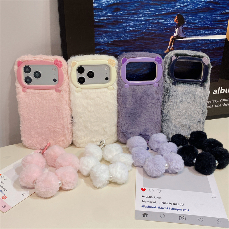 Luxury Solid Colors Furry Plus - огляд і ціна Phone Accessories Iphone