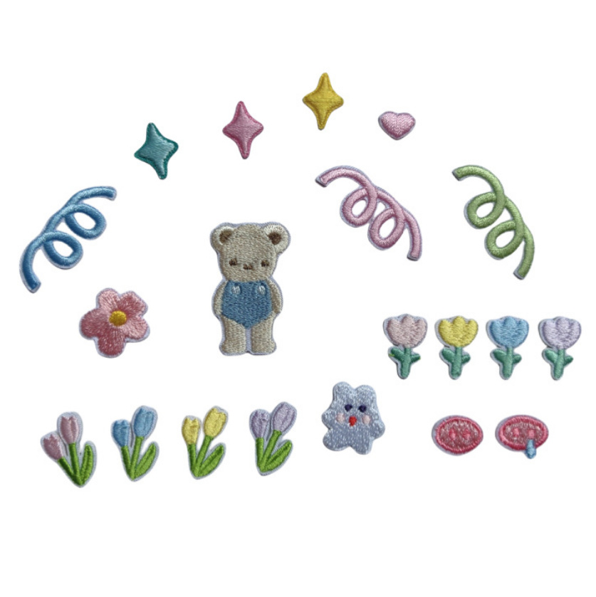 10 Pcs Flowers Stars Spring Em - огляд і ціна Phone Accessories Pictures