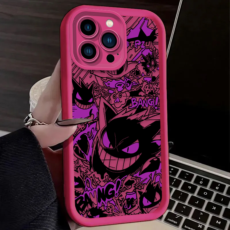 P-Pokemon Gengar Graffiti Phon - огляд і ціна Phone Accessories Iphone