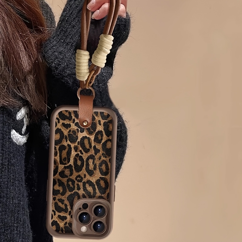 Wrist Strap Leopard Print  Pho - огляд і ціна Lanyard Phone Strap