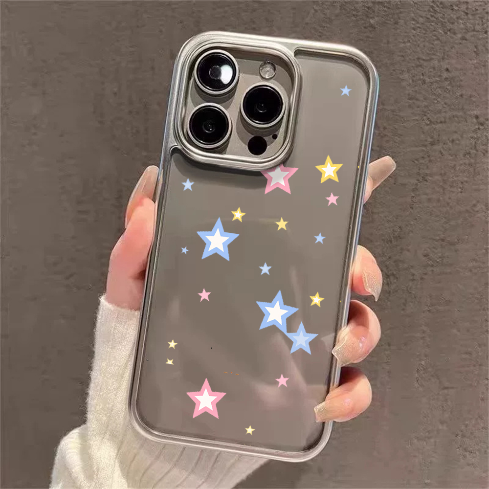Y2K Stars Fashion Clear Cases  - огляд і ціна Phone Accessories Iphone