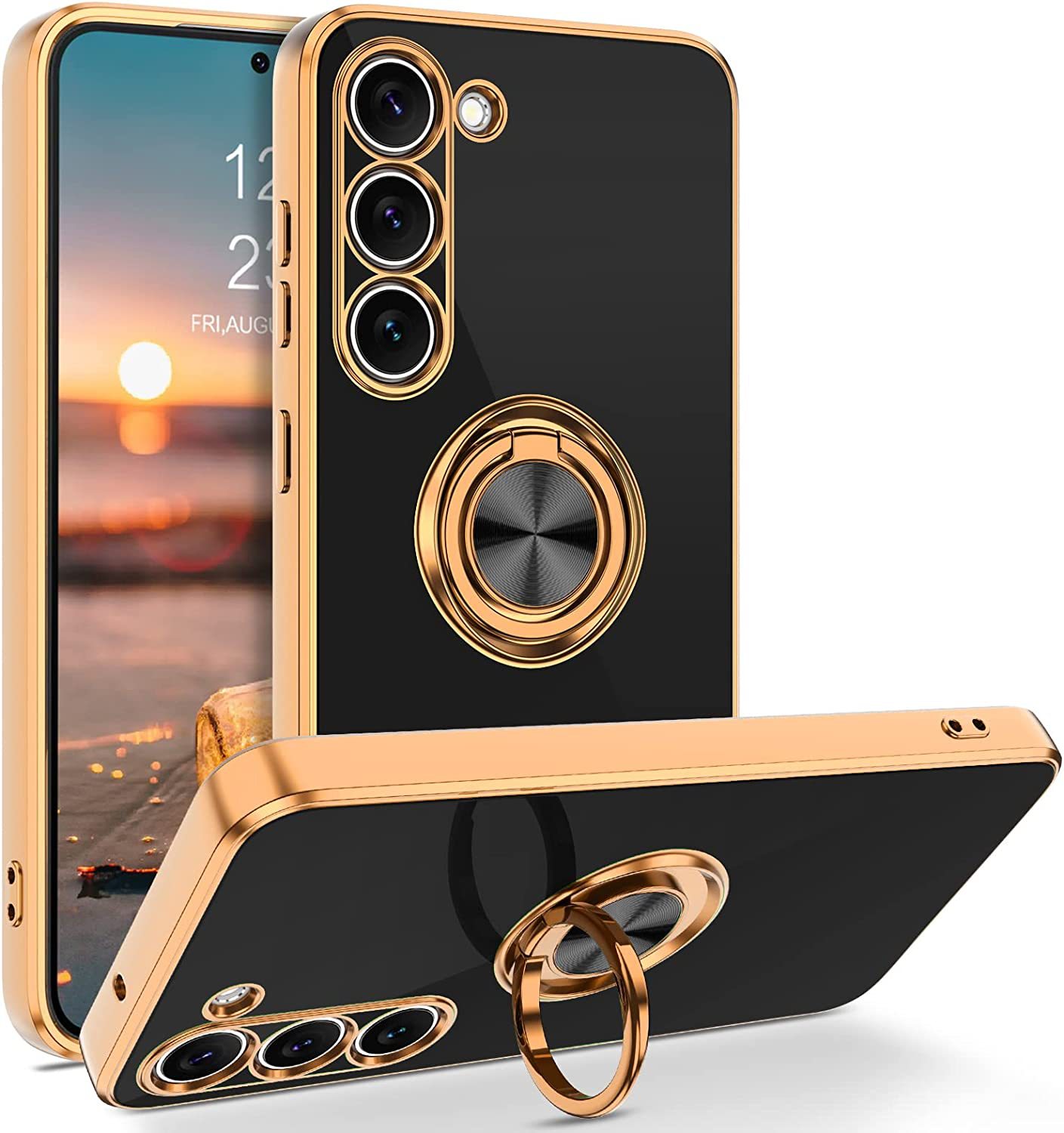 Luxury Plating Magnetic 360°Ri - огляд і ціна Quirky Phone Accessories